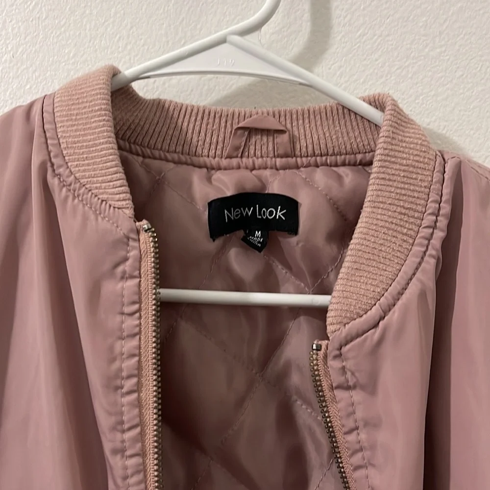 Pink New Look Bomber Jacket - Picture 2 of 5